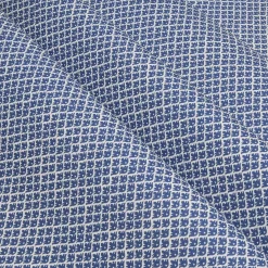 Cobalt Blue Lotus Flower Fabric|Mrs. Alice Hot