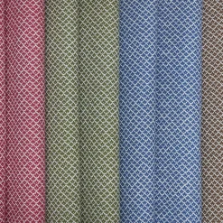 Cobalt Blue Lotus Flower Fabric|Mrs. Alice Hot