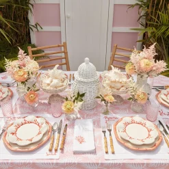 Coral Dinner Plate|Mrs. Alice Hot