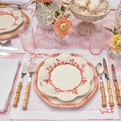 Coral Dinner Plate|Mrs. Alice Hot