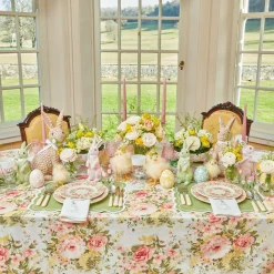 Dahlia Garland Dinner & Starter Plates (Set Of 8)|Mrs. Alice