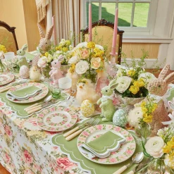 Dahlia Garland Dinner Plate|Mrs. Alice Outlet