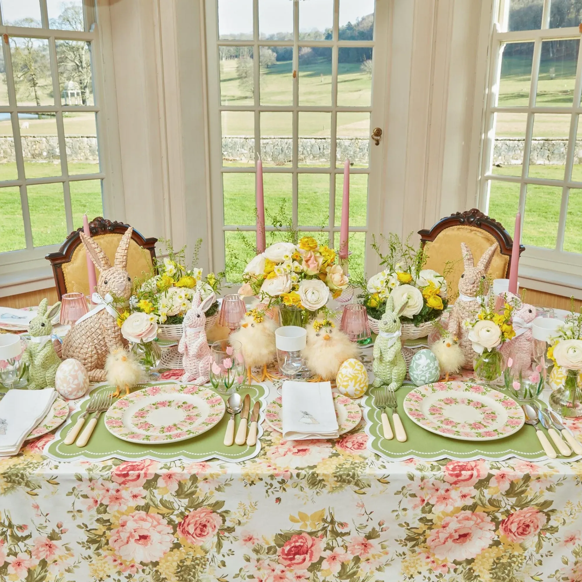 Dahlia Garland Dinner Plate (Set Of 4)|Mrs. Alice Online