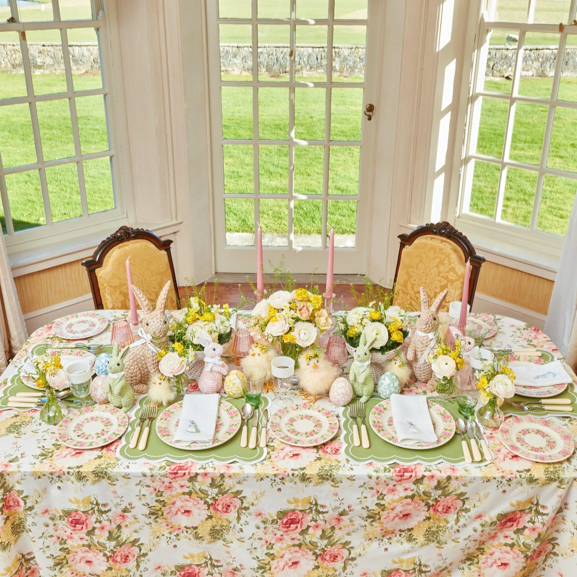 Dahlia Garland Dinner Plate (Set Of 4)|Mrs. Alice Online