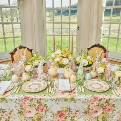 Dahlia Garland Dinner Plate (Set Of 4)|Mrs. Alice Clearance