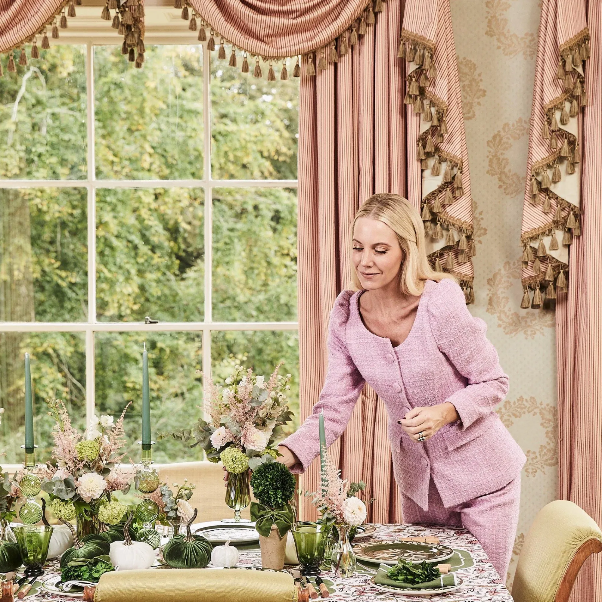 Dusty Green Candles (Set Of 8)|Mrs. Alice Outlet