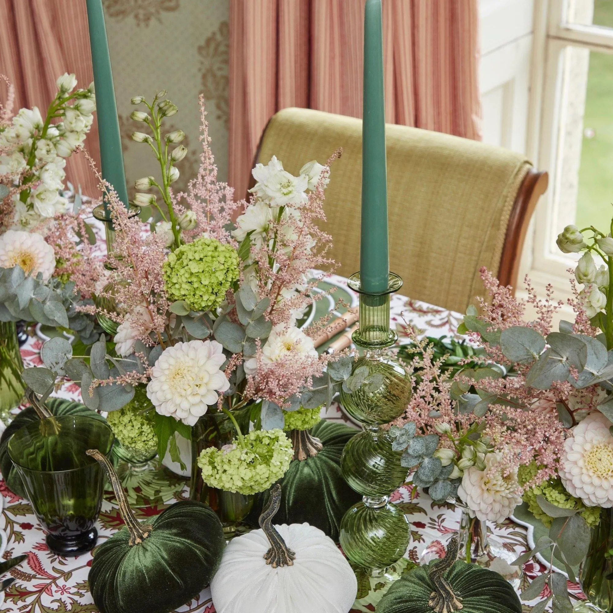 Dusty Green Candles (Set Of 8)|Mrs. Alice Outlet