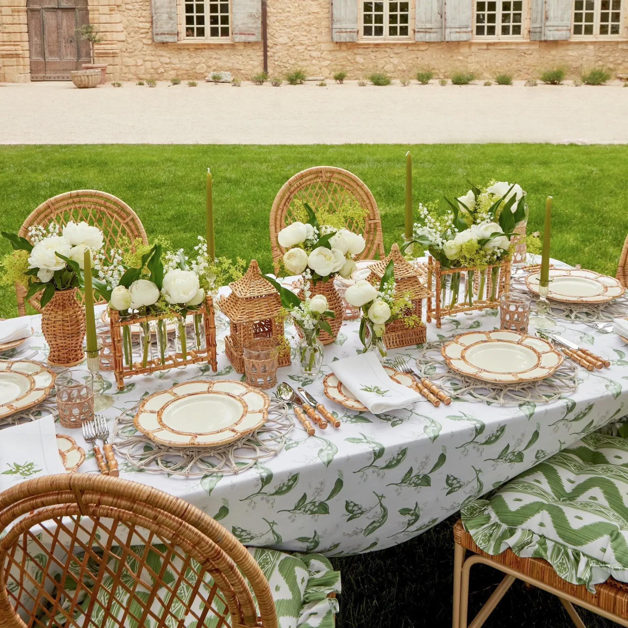 Eden Green Candle Set (Apple Green)|Mrs. Alice Sale