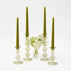 Eden Green Candle Set (Apple Green)|Mrs. Alice Sale