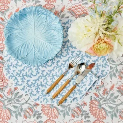 Edie Blue Coral Placemats (Set Of 4)|Mrs. Alice Sale