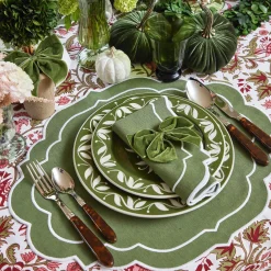 Edie Moss Green Napkins (Set Of 4)|Mrs. Alice