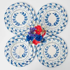 Elizabeth Garland Dinner & Starter Plates (Set Of 8)|Mrs. Alice Outlet