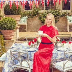 Elizabeth Garland Dinner Plates (Set Of 4)|Mrs. Alice Online