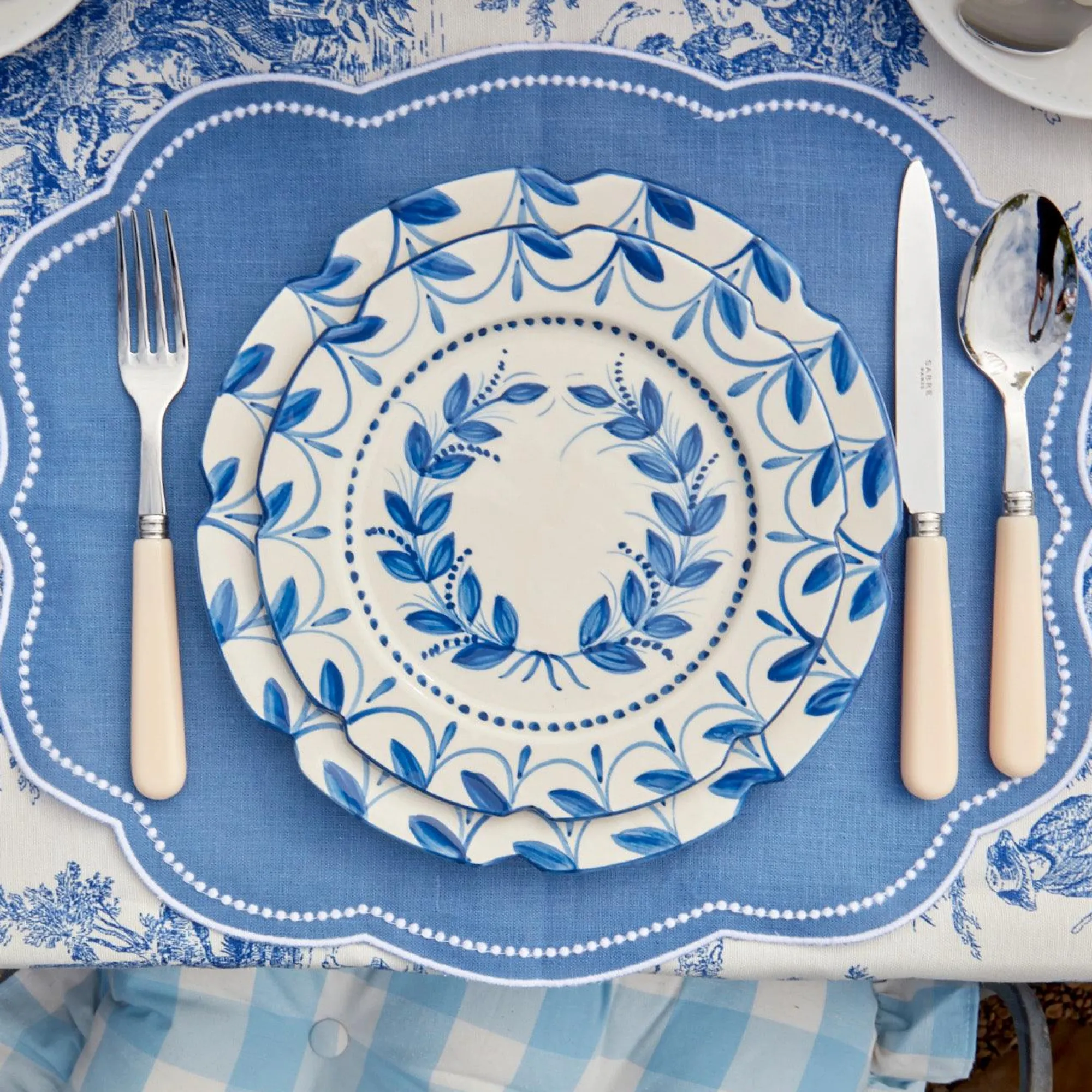 Elizabeth Garland Starter Plates (Set Of 4)|Mrs. Alice Clearance