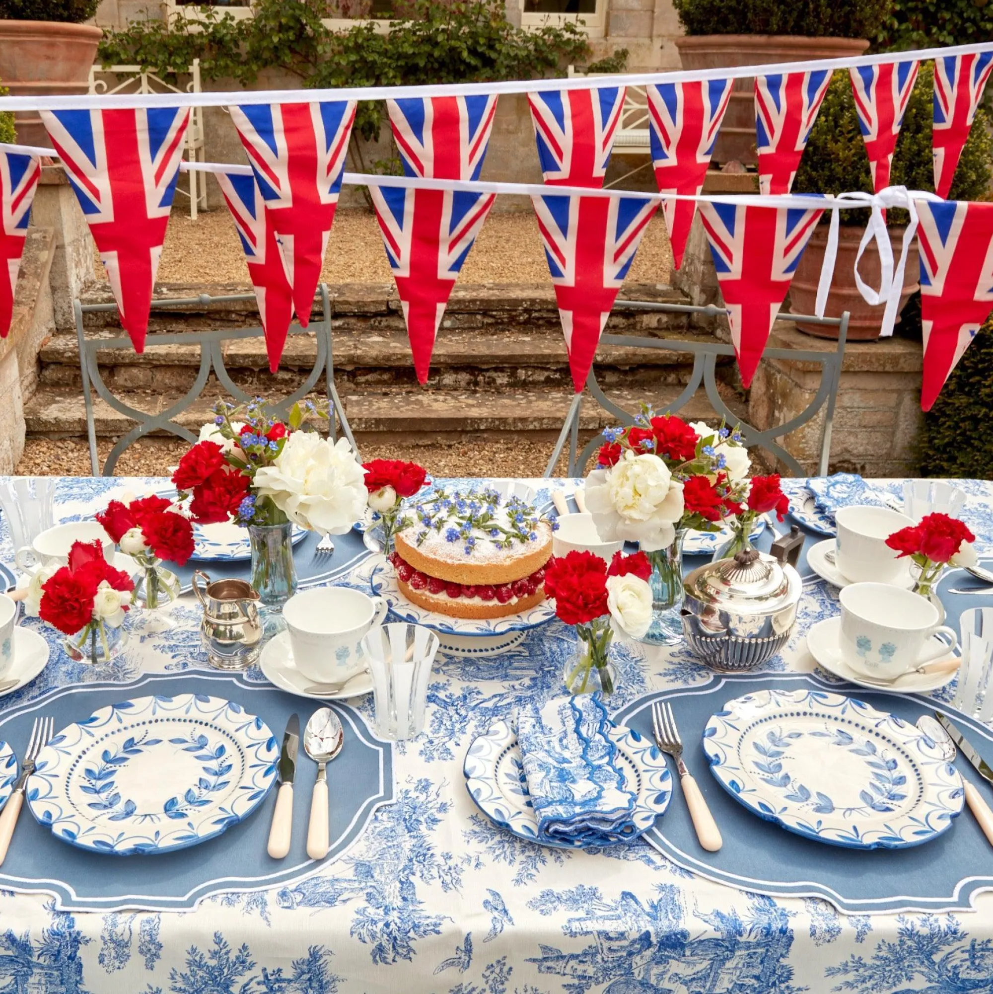 Elizabeth Garland Starter Plates (Set Of 4)|Mrs. Alice Clearance