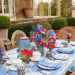 Eloise Blue Placemats & Coronation Napkins (Set Of 4)|Mrs. Alice Online