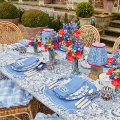 Eloise Blue Placemats & Coronation Napkins (Set Of 4)|Mrs. Alice Online