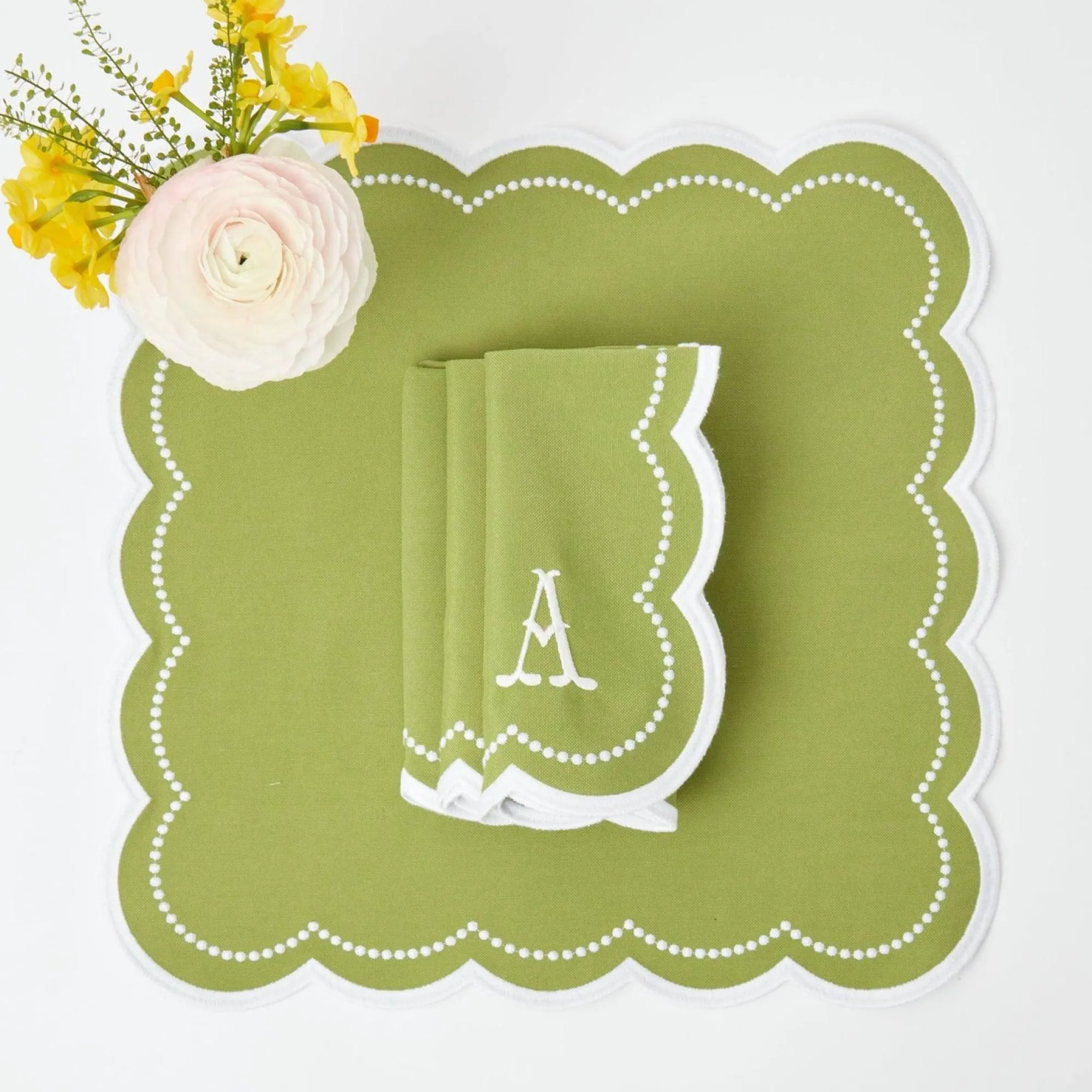 Elsa Green Napkins (Set Of 4)|Mrs. Alice New