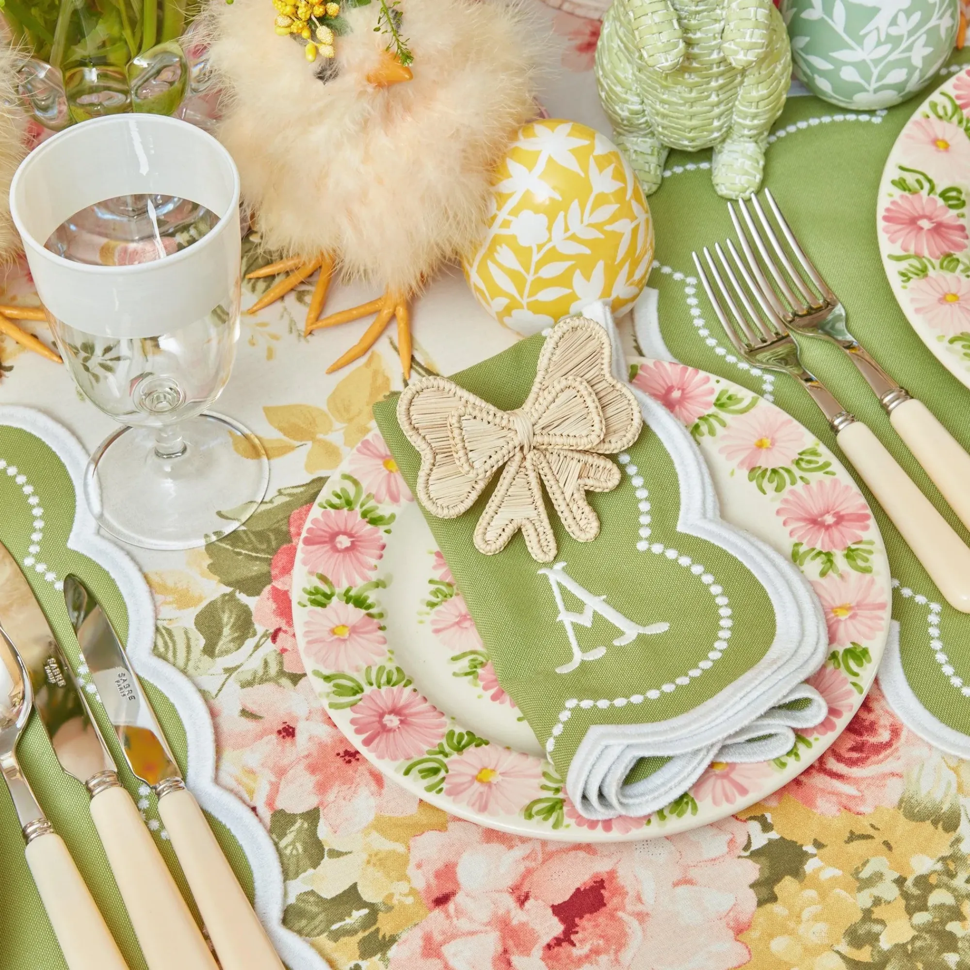 Elsa Green Napkins (Set Of 4)|Mrs. Alice New