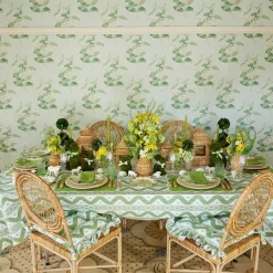 Emerald Hobnail Glasses & Jug Set|Mrs. Alice Sale