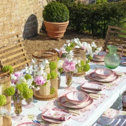 Emerald Hobnail Jug & Rose Handle|Mrs. Alice Clearance