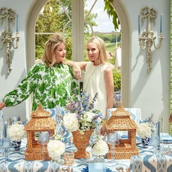 Extra Large Natural Rattan Pagoda Lantern|Mrs. Alice Discount