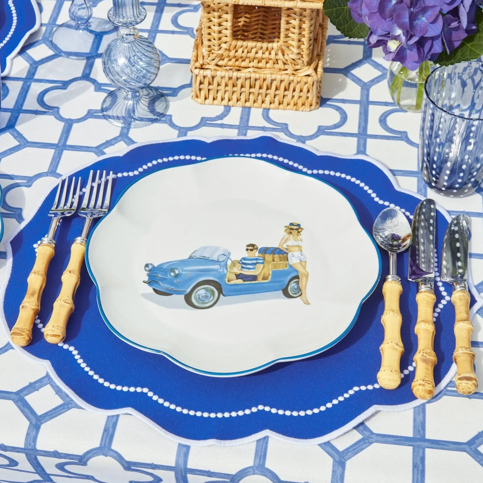 Fiat Jolly Dinner Plate|Mrs. Alice New