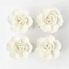Fiore Porcelain Napkin Rings (Set Of 4)|Mrs. Alice Sale