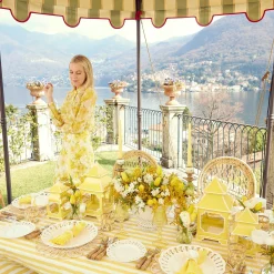 Fiore Porcelain Napkin Rings (Set Of 4)|Mrs. Alice Sale