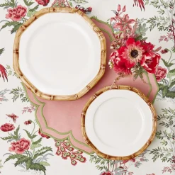 Fleur Pink Placemats (Set Of 4)|Mrs. Alice Hot