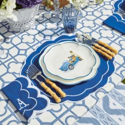 Gabrielle Blue Placemats (Set Of 4)|Mrs. Alice Outlet