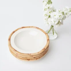 Geometric Bamboo Bowl|Mrs. Alice