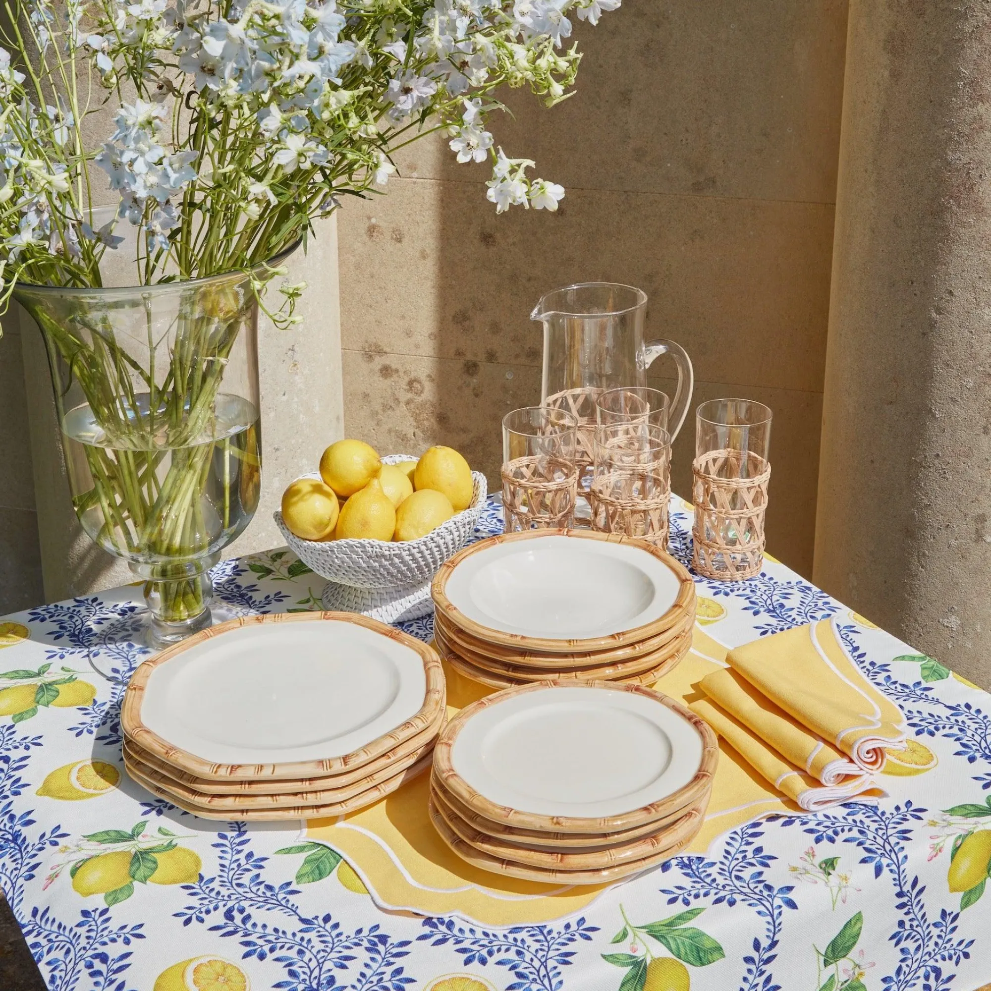 Geometric Bamboo Bowl|Mrs. Alice