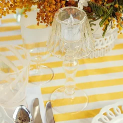 Glass Lantern Tea Light Holder (Pair) - 24Cm|Mrs. Alice Discount