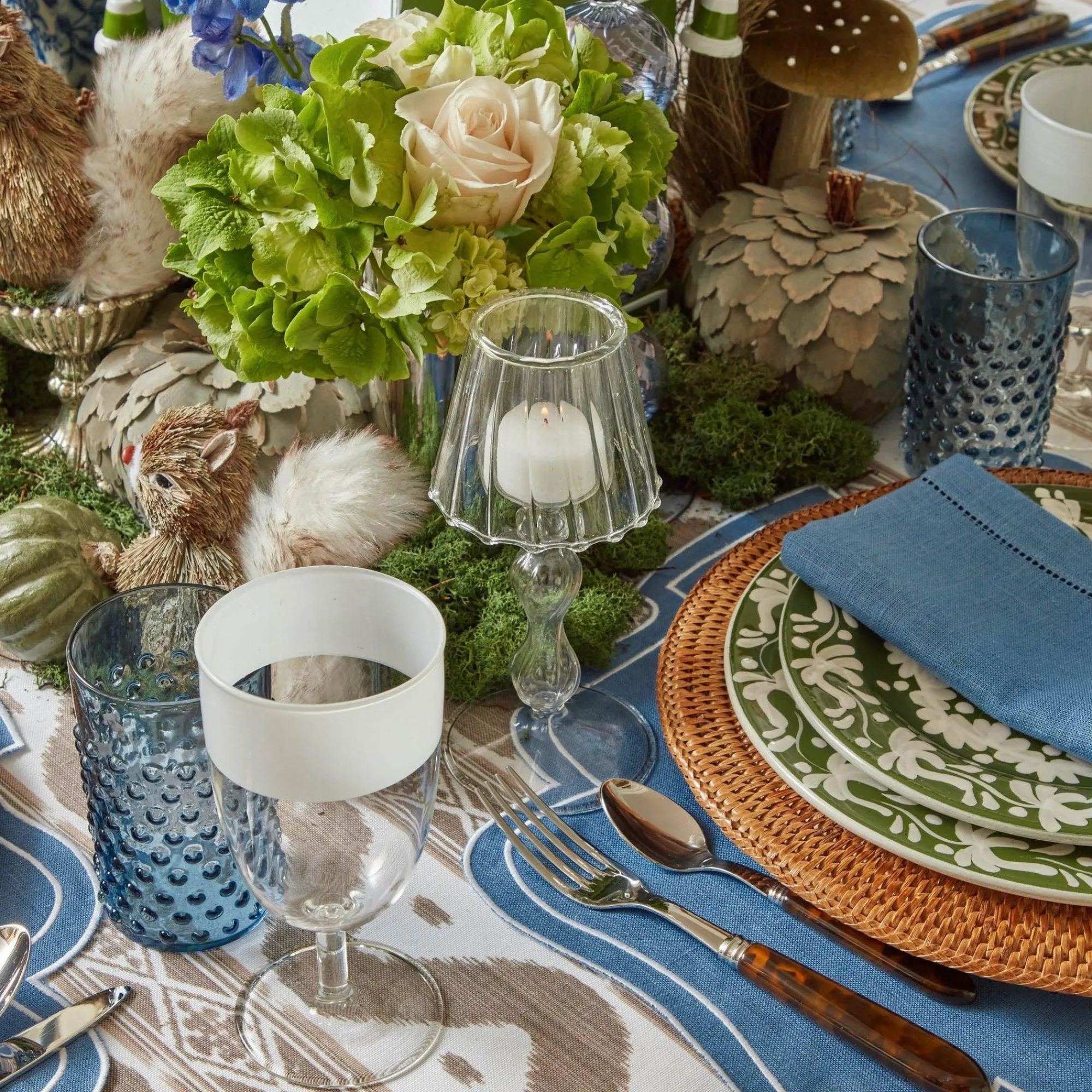 Glass Lantern Tea Light Holder (Pair) - 18Cm|Mrs. Alice Outlet