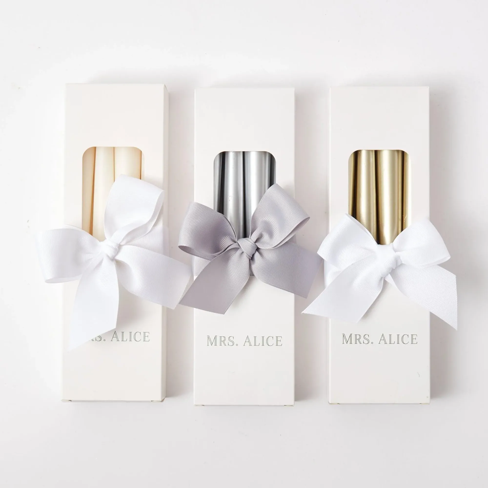 Gold Candles (Set Of 8)|Mrs. Alice Discount