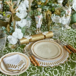 Gold Garland Dinner Plates (Set Of 4)|Mrs. Alice Best