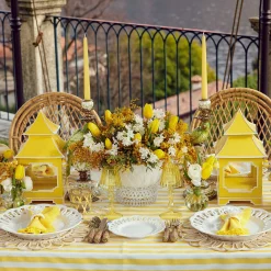 Green & Yellow Parrot Candlescape|Mrs. Alice Outlet