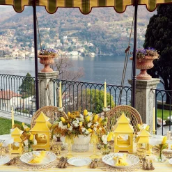 Green & Yellow Parrot Candlescape|Mrs. Alice Outlet