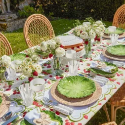 Green Fluted Vase Set|Mrs. Alice Best