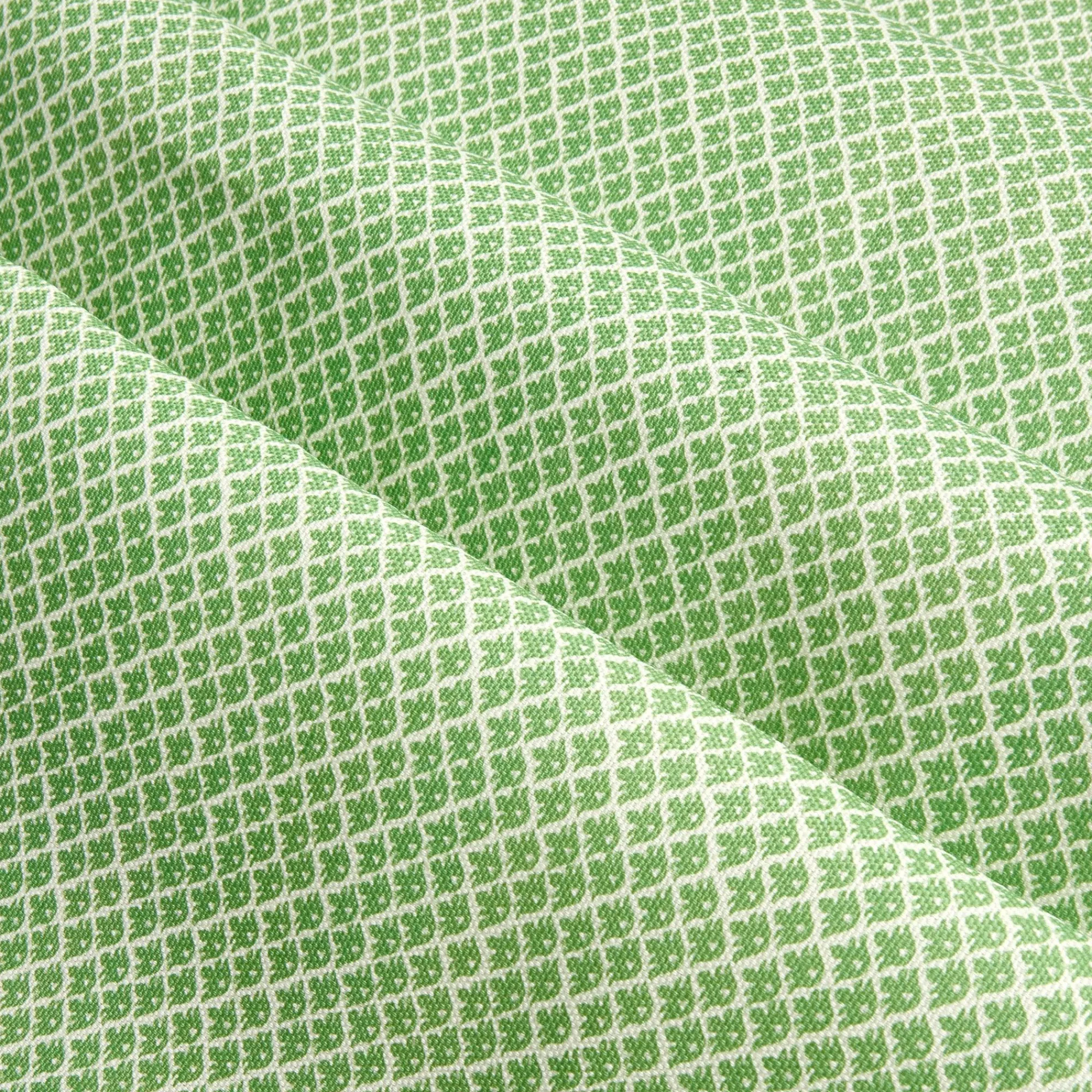 Green Lotus Flower Fabric|Mrs. Alice Clearance