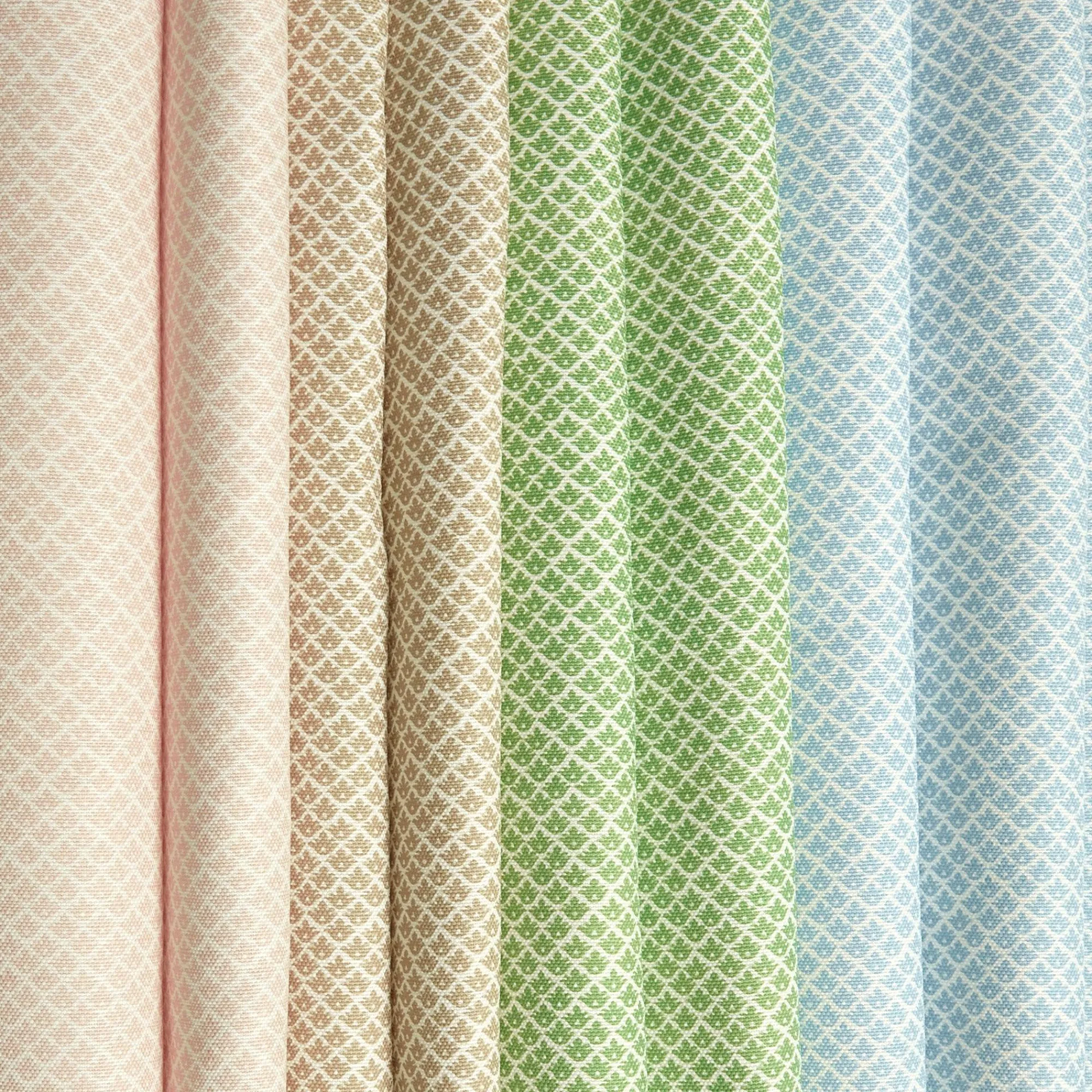 Green Lotus Flower Fabric|Mrs. Alice Clearance