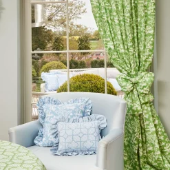 Green Pagoda Garden Fabric|Mrs. Alice Discount