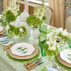 Green Positano Glasses (Set Of 4)|Mrs. Alice