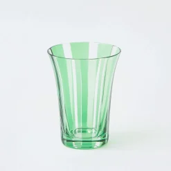 Green Positano Glasses (Set Of 4)|Mrs. Alice