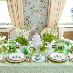 Green Positano Glasses (Set Of 4)|Mrs. Alice