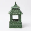 Green Rattan Pagoda Lantern|Mrs. Alice Hot