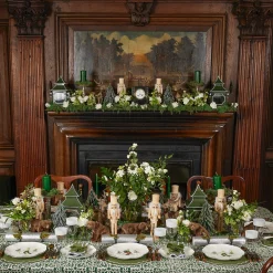 Heidi & Hans Skier Dinner Plate (Set Of 4)|Mrs. Alice