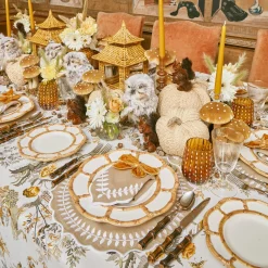 Honey Rattan Pagoda Lantern|Mrs. Alice New