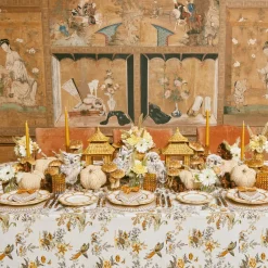 Honey Rattan Pagoda Lantern|Mrs. Alice Discount